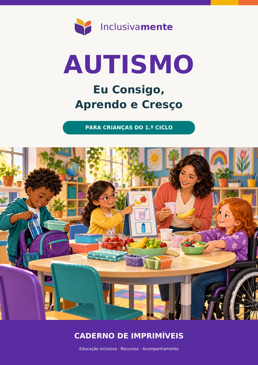Capa de Imprimíveis — 1.º ciclo