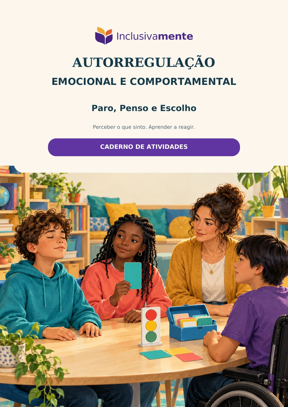 Capa de Caderno de atividades
