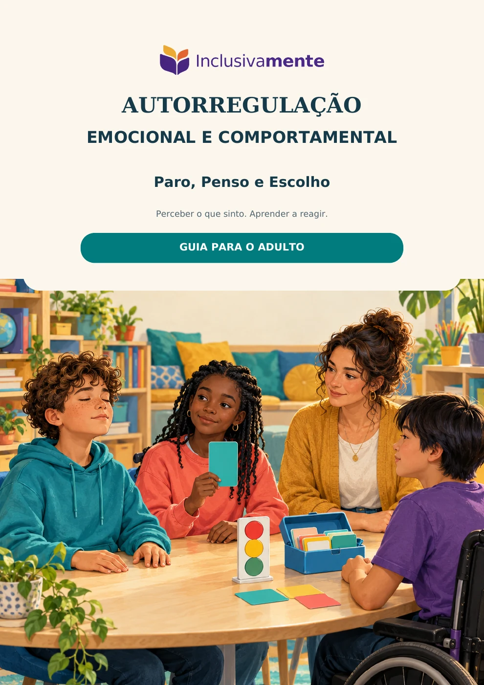 Guia para o adulto do kit de Autorregulação Emocional e Comportamental