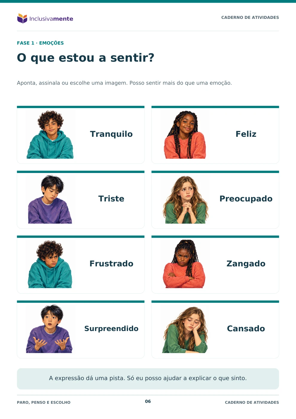 O que estou a sentir?