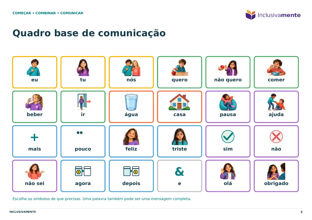 Caderno de comunicação