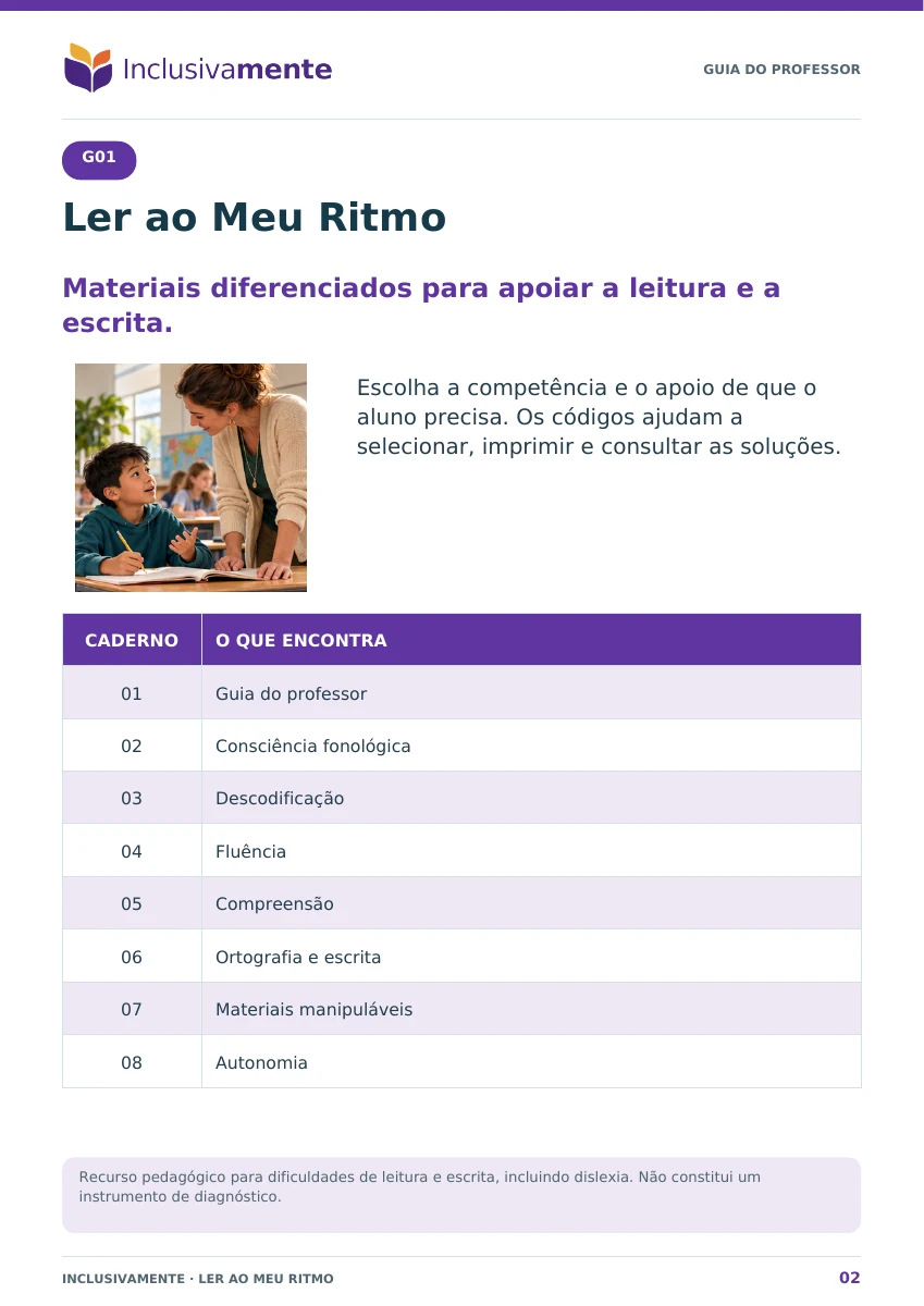 Guia do professor