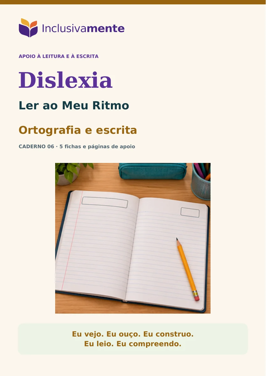 Capa de Ortografia e escrita