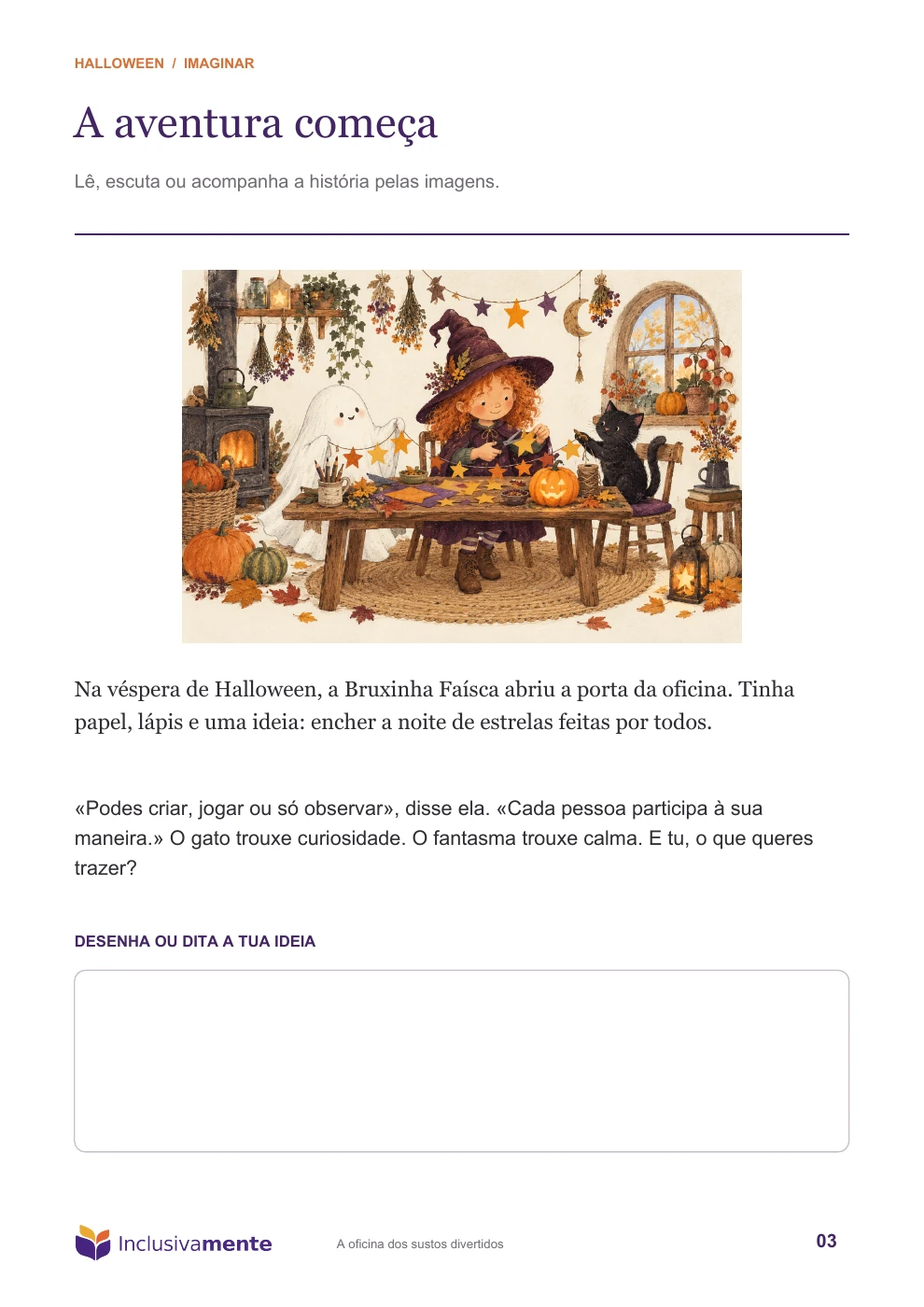 Caderno de Halloween