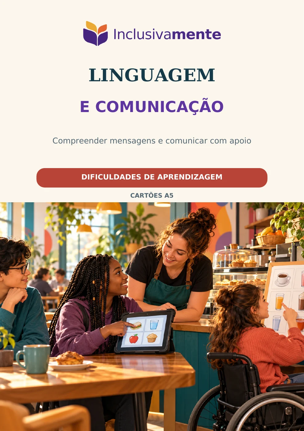 Capa de Cartões de atividades