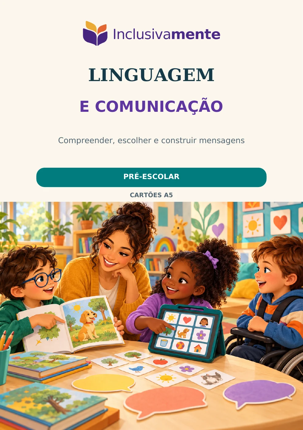 Capa de Cartões de atividades