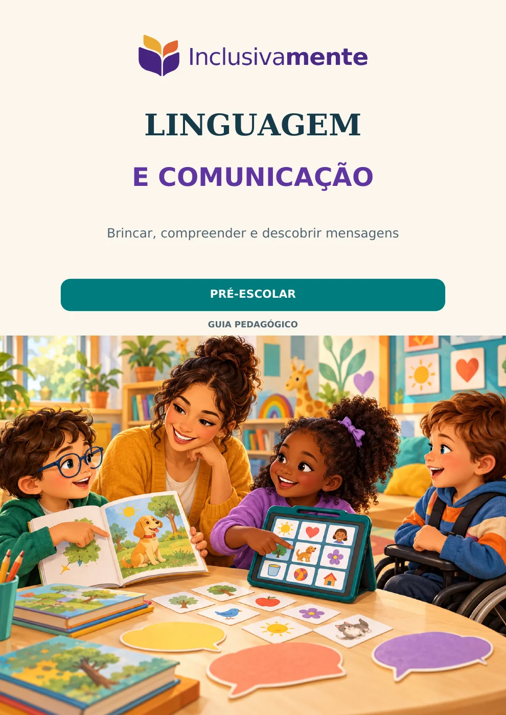 Capa de Guia pedagógico
