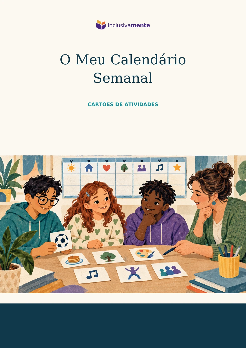 Capa de Cartões de atividades