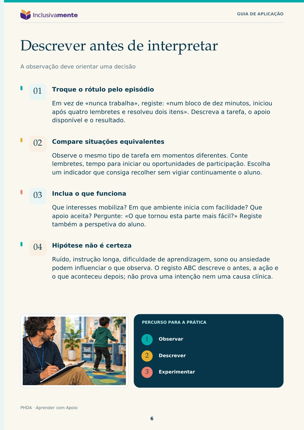 Guia de aplicação