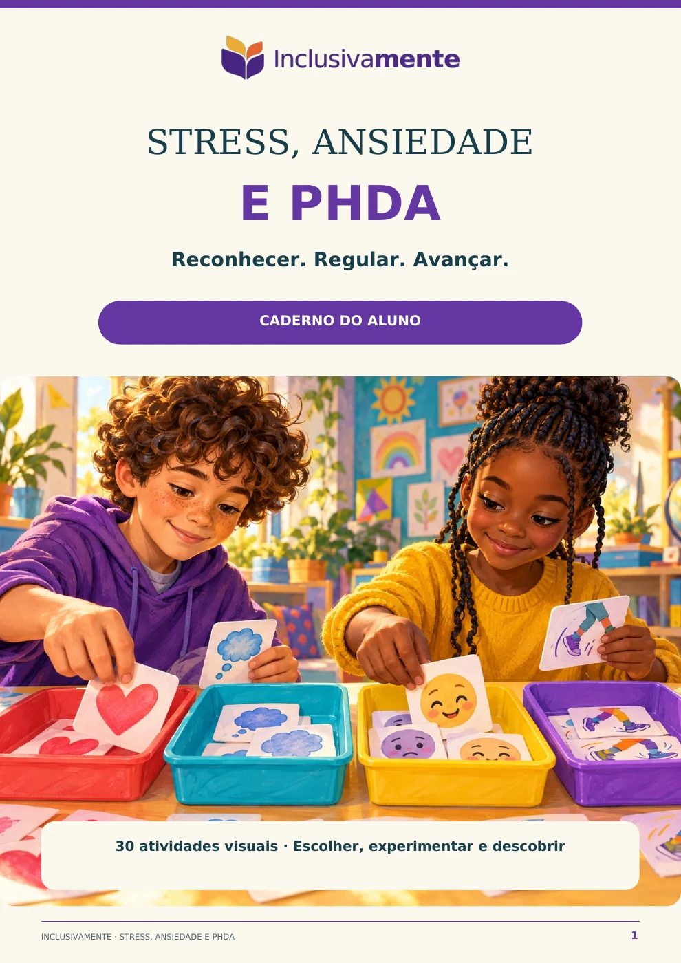Capa de Caderno do aluno